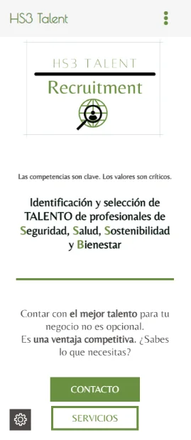 HS3 Talent web (versión móvil)